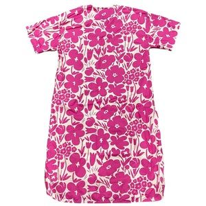 Marimekko Pink Floral Midi Dress